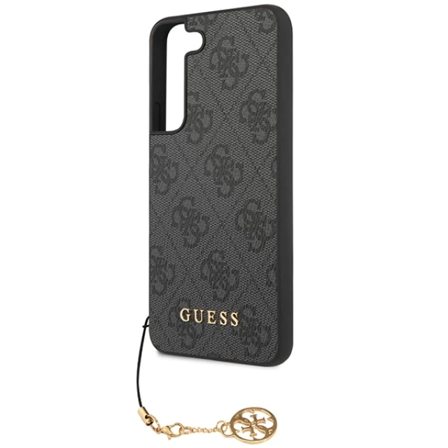 Чехол Guess 4G Charms Collection для Samsung Galaxy S23 Plus Grey (GUHCS23MGF4GGR)