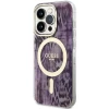 Чехол Guess Leopard для iPhone 14 Pro Pink with MagSafe (GUHMP14LHLEOPWP)