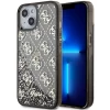 Чохол Guess Liquid Glitter 4G Transculent для iPhone 14 Black (GUHCP14SLC4PSGK)