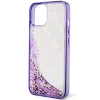 Чохол Guess Liquid Glitter 4G Transculent для iPhone 14 Purple (GUHCP14SLC4PSGU)