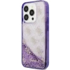 Чехол Guess Liquid Glitter 4G Transculent для iPhone 14 Pro Purple (GUHCP14LLC4PSGU)