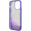 Чехол Guess Liquid Glitter 4G Transculent для iPhone 14 Pro Max Purple (GUHCP14XLC4PSGU)