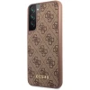 Чохол Guess 4G Metal Gold Logo для Samsung Galaxy S23 Plus Brown (GUHCS23MG4GFBR)
