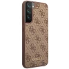 Чехол Guess 4G Metal Gold Logo для Samsung Galaxy S23 Plus Brown (GUHCS23MG4GFBR)