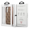 Чохол Guess 4G Metal Gold Logo для Samsung Galaxy S23 Plus Brown (GUHCS23MG4GFBR)