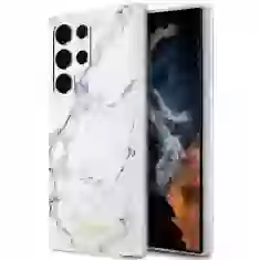 Чохол Guess Marble для Samsung Galaxy S23 Ultra S918 White (GUHCS23LPCUMAH)