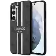 Чехол Guess 4G Printed Stripes для Samsung Galaxy S23 Plus Black (GUHCS23MP4RPSK)