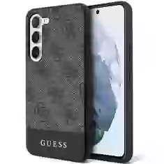 Чохол Guess 4G Stripe Collection для Samsung Galaxy S23 Plus Black (GUHCS23MG4GLGR)