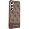 Чехол Guess 4G Stripe Collection для Samsung Galaxy S23 Plus Brown (GUHCS23MG4GLBR)