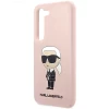Чехол Karl Lagerfeld Silicone Ikonik для Samsung Galaxy S23 S911 Pink (KLHCS23SSNIKBCP)