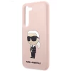 Чохол Karl Lagerfeld Silicone Ikonik для Samsung Galaxy S23 Plus S916 Pink (KLHCS23MSNIKBCP)