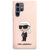 Чехол Karl Lagerfeld Silicone Ikonik для Samsung Galaxy S23 Ultra S918 Pink (KLHCS23LSNIKBCP)