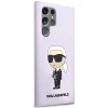 Чохол Karl Lagerfeld Silicone Ikonik для Samsung Galaxy S23 Ultra S918 Purple (KLHCS23LSNIKBCU)