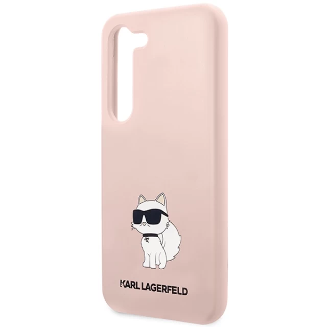 Чехол Karl Lagerfeld Silicone Choupette для Samsung Galaxy S23 S911 Pink (KLHCS23SSNCHBCP)