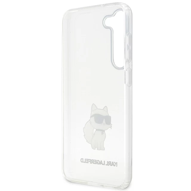 Чохол Karl Lagerfeld Ikonik Choupette для Samsung Galaxy S23 S911 Transparent (KLHCS23SHNCHTCT)