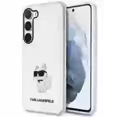 Чохол Karl Lagerfeld Ikonik Choupette для Samsung Galaxy S23 Plus S916 Transparent (KLHCS23MHNCHTCT)