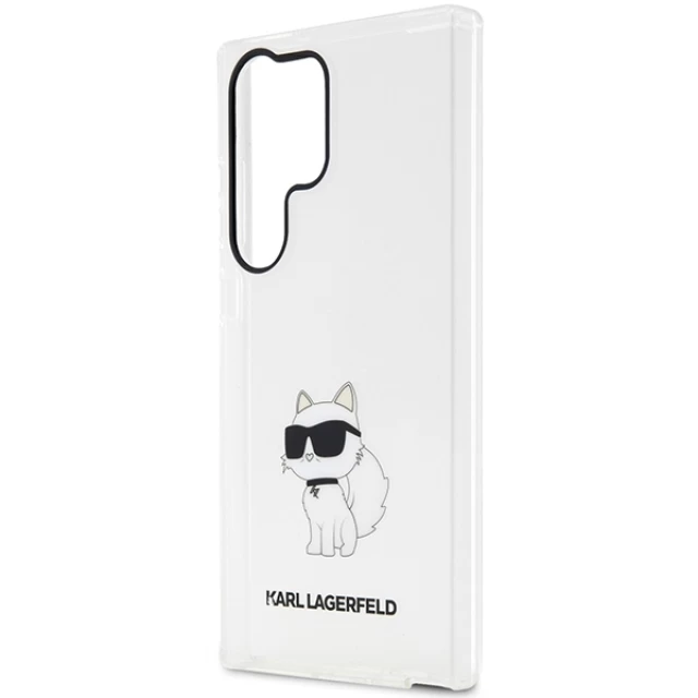 Чехол Karl Lagerfeld Ikonik Choupette для Samsung Galaxy S23 Ultra S918 Transparent (KLHCS23LHNCHTCT)