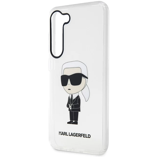 Чохол Karl Lagerfeld Ikonik Karl Lagerfeld для Samsung Galaxy S23 S911 Transparent (KLHCS23SHNIKTCT)