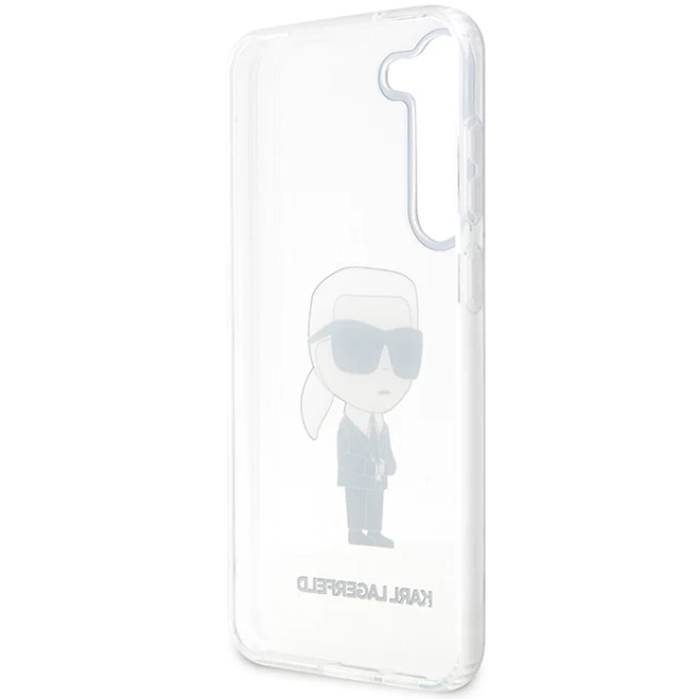 Чехол Karl Lagerfeld Ikonik Karl Lagerfeld для Samsung Galaxy S23 S911 Transparent (KLHCS23SHNIKTCT)