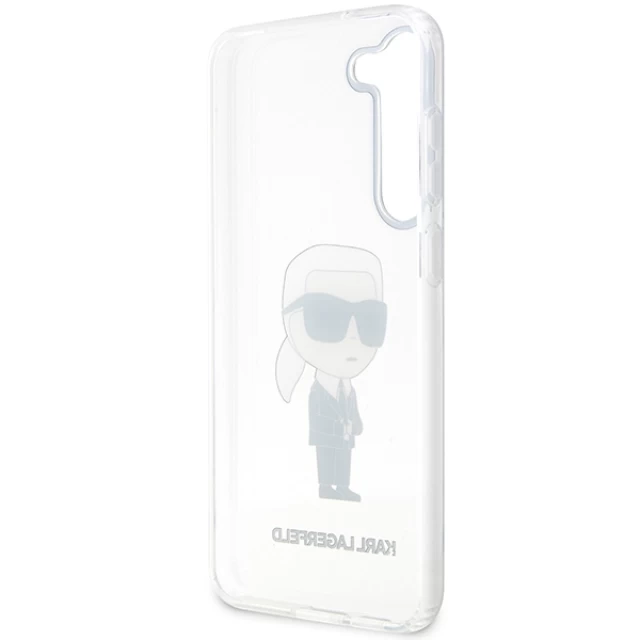 Чохол Karl Lagerfeld Ikonik Karl Lagerfeld для Samsung Galaxy S23 S911 Transparent (KLHCS23SHNIKTCT)