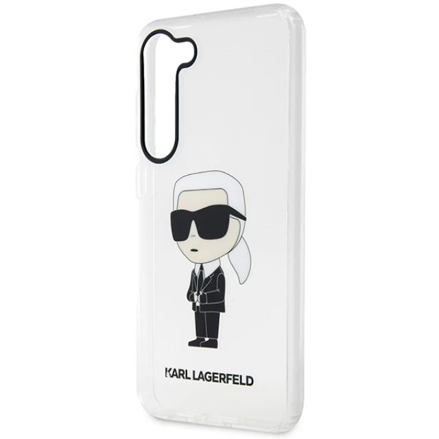 Чехол Karl Lagerfeld Ikonik Karl Lagerfeld для Samsung Galaxy S23 Plus S916 Black (KLHCS23MHNIKTCT)