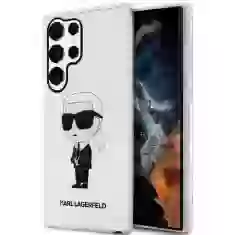 Чехол Karl Lagerfeld Ikonik Karl Lagerfeld для Samsung Galaxy S23 Ultra S918 Transparent (KLHCS23LHNIKTCT)