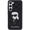 Чехол Karl Lagerfeld Saffiano Monogram Ikonik для Samsung Galaxy S23 Plus S916 Black (KLHCS23MSAKLHKPK)