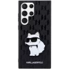 Чохол Karl Lagerfeld Monogram Choupette для Samsung Galaxy S23 Ultra S918 Black (KLHCS23LSAKLHCPK)