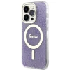 Чохол Guess 4G для iPhone 14 Pro Purple with MagSafe (GUHMP14LH4STU)
