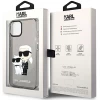 Чехол Karl Lagerfeld Gliter Karl & Choupette для iPhone 12 | 12 Pro Black (KLHCP12MHNKCTGK)