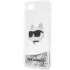 Чехол Karl Lagerfeld Glitter Choupette Head для iPhone 7 | 8 | SE 2022/2020 Silver (KLHCI8LNCHCS)