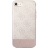 Чохол Guess 4G Stripe Collection для iPhone 7 | 8 | SE 2022/2020 Pink (GUHCI8G4GLPI)
