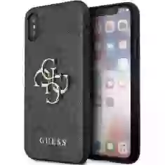 Чехол Guess 4G Big Metal Logo для iPhone X | XS Grey (GUHCPX4GMGGR)