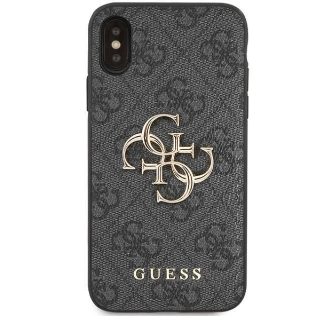 Чохол Guess 4G Big Metal Logo для iPhone X | XS Grey (GUHCPX4GMGGR)