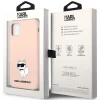Чехол Karl Lagerfeld Silicone Choupette для iPhone 11 Pink (KLHCN61SNCHBCP)