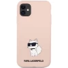 Чохол Karl Lagerfeld Silicone Choupette для iPhone 11 Pink (KLHCN61SNCHBCP)