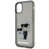 Чехол Karl Lagerfeld Gliter Karl & Choupette для iPhone 11 | XR Black (KLHCN61HNKCTGK)