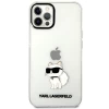 Чохол Karl Lagerfeld Ikonik Choupette для iPhone 12 | 12 Pro Transparent (KLHCP12MHNCHTCT)