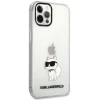 Чохол Karl Lagerfeld Ikonik Choupette для iPhone 12 | 12 Pro Transparent (KLHCP12MHNCHTCT)