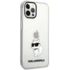 Чехол Karl Lagerfeld Ikonik Choupette для iPhone 12 | 12 Pro Transparent (KLHCP12MHNCHTCT)