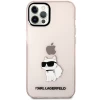 Чехол Karl Lagerfeld Ikonik Choupette для iPhone 12 | 12 Pro Pink (KLHCP12MHNCHTCP)