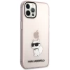 Чехол Karl Lagerfeld Ikonik Choupette для iPhone 12 | 12 Pro Pink (KLHCP12MHNCHTCP)