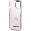 Чехол Karl Lagerfeld Ikonik Choupette для iPhone 12 | 12 Pro Pink (KLHCP12MHNCHTCP)