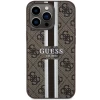 Чехол Guess 4G Printed Stripes для iPhone 13 Pro Brown with MagSafe (GUHMP13LP4RPSW)