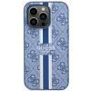 Чехол Guess 4G Printed Stripes для iPhone 14 Pro Blue with MagSafe (GUHMP14LP4RPSB)