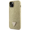 Чехол Guess Rhinestone Triangle для iPhone 14 Plus Gold (GUHCP14MHDGTPD)