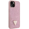 Чохол Guess Rhinestone Triangle для iPhone 14 Pink (GUHCP14SHDGTPP)