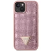 Чехол Guess Rhinestone Triangle для iPhone 14 Plus Pink (GUHCP14MHDGTPP)