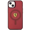 Чохол Ferrari Translucent для iPhone 14 Red with MagSafe (FEHMP14SURKR)