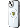 Чохол Ferrari Outline для iPhone 14 Transparent with MagSafe (FEHMP14SURKT)